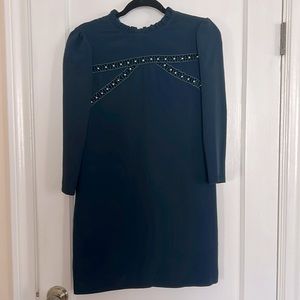 Sandro Straight dress with high neck size 36